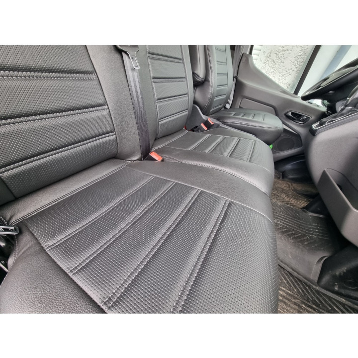 Housse utilitaire sur mesure Simili Cuir  FORD TRANSIT  De 2014 à aujourd'hui