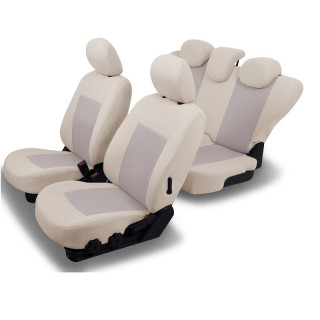 Housses sièges auto sur mesure pour Renault Kangoo de 1997 à 2008 avec accoudoir avant