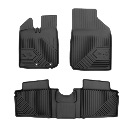 Tapis de sol auto sur mesure 3D pour Dacia Spring de 2021 à aujourd'hui