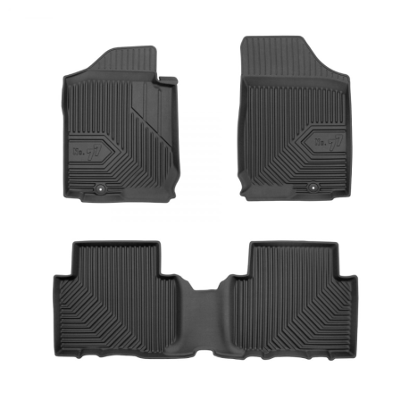Tapis de sol auto sur mesure 3D pour Kia Carens de 2006 à 2013