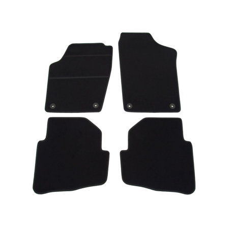 Tapis de sol auto sur mesure moquette Volkswagen Fox de 2005 à 2011