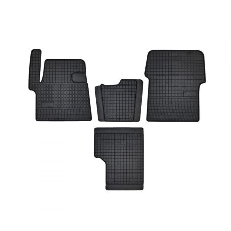 Tapis de sol auto sur mesure caoutchouc Peugeot Traveller de 2016 à aujourd'hui - 2ème rangée