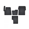 Tapis de sol auto sur mesure caoutchouc Peugeot Traveller de 2016 à aujourd'hui - 2ème rangée