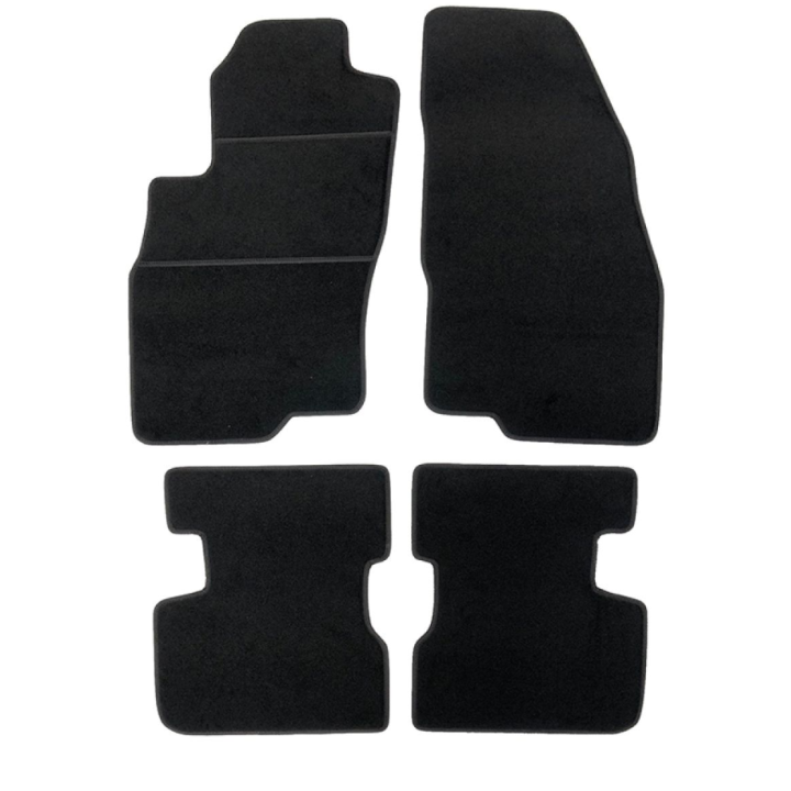 Tapis de sol auto sur mesure moquette Fiat Punto 3 de 2012 à 2018