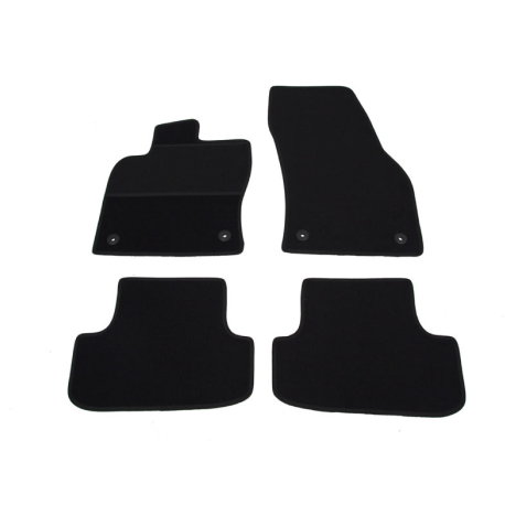 Tapis de sol auto sur mesure moquette Volkswagen T-Roc de 2017 à 2025