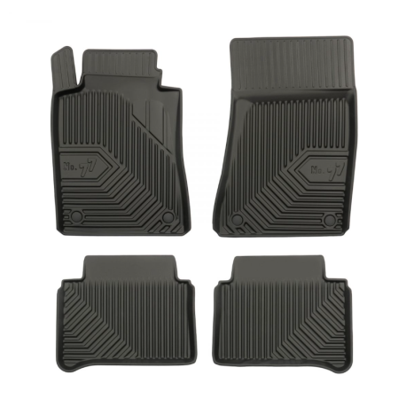 Tapis de sol auto sur mesure 3D pour Mercedes Classe E (W211) de 2002 à 2009