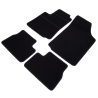 Tapis de sol auto sur mesure moquette Nissan Terrano 2 de 1995 à 2002 - 3 rangées