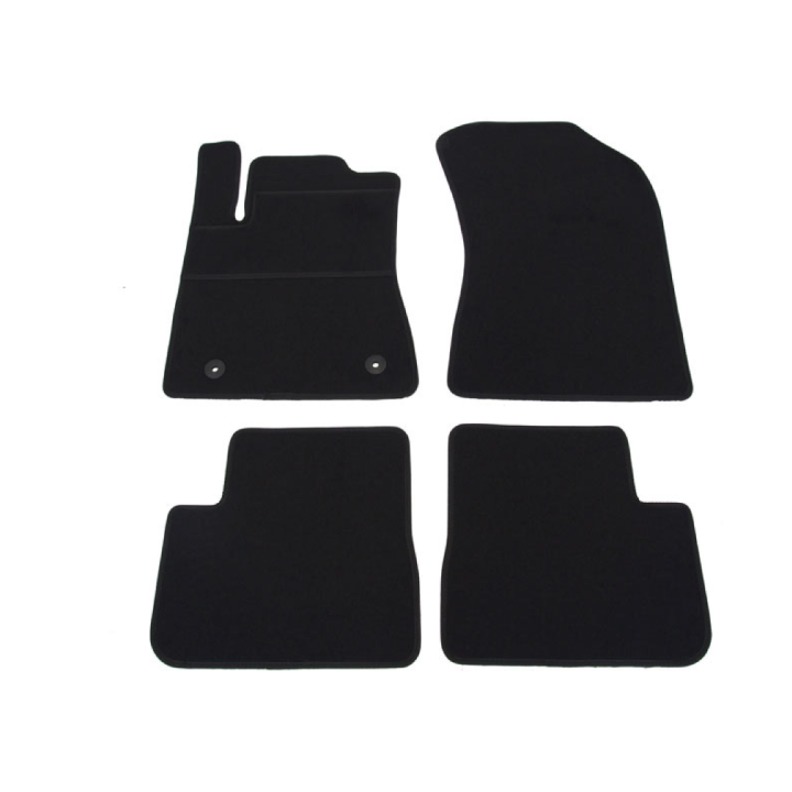 Tapis de sol auto sur mesure moquette Citroën C3 de 2017 à 2024