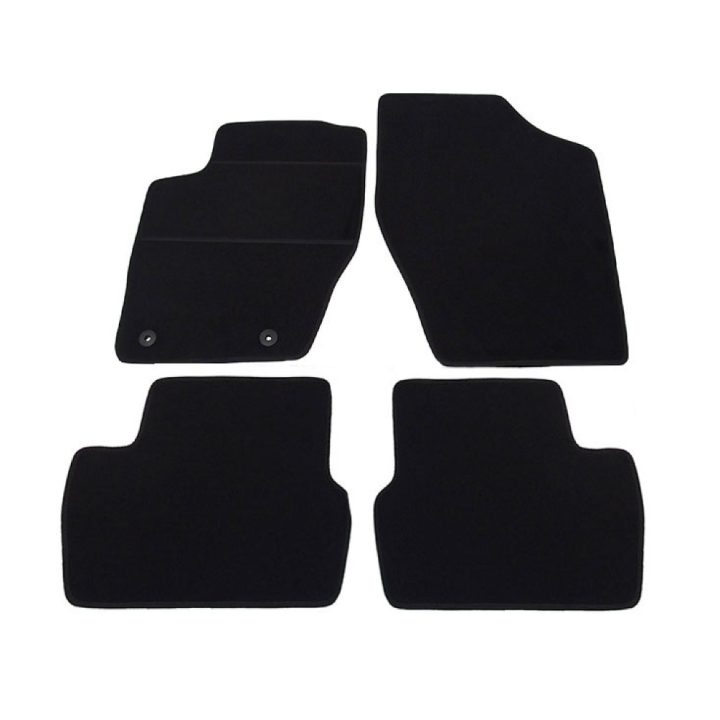 Tapis de sol auto sur mesure moquette Citroën C4 de 2004 à 2011