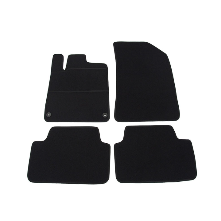 Tapis de sol auto sur mesure moquette Peugeot 407 de 2004 à 2010