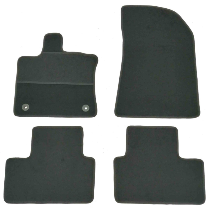 Tapis de sol auto sur mesure moquette Renault Captur de 2019 à aujourd'hui