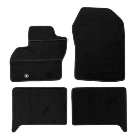 Tapis de sol auto sur mesure moquette Renault Zoe de 2012 à 2019