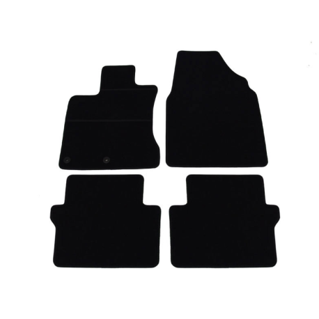 Tapis de sol auto sur mesure moquette Nissan Qashqai de 2006 à 2013