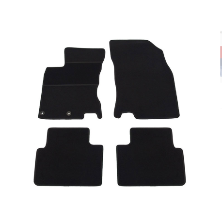 Tapis de sol auto sur mesure moquette Nissan Qashqai de 2013 à 2021