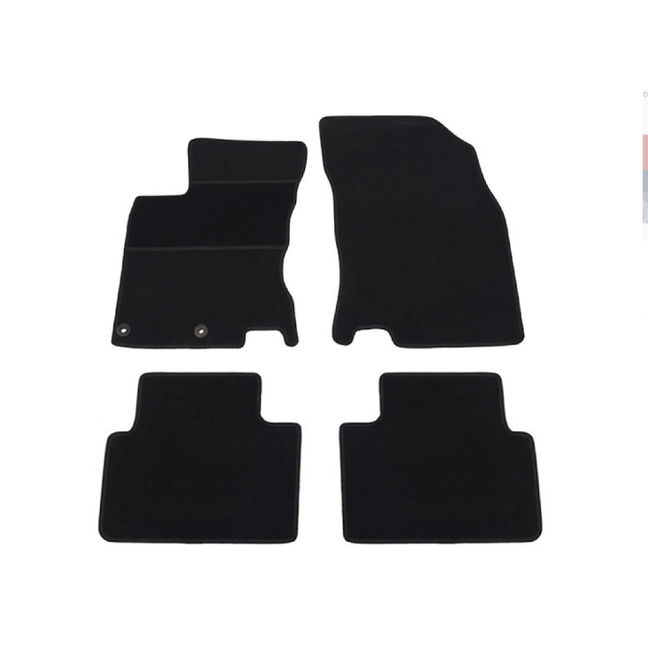 Tapis de sol auto sur mesure moquette Nissan Qashqai de 2013 à 2021
