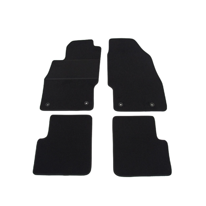 Tapis de sol auto sur mesure moquette Opel Corsa D de 2006 à 2014