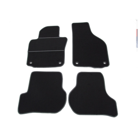 Tapis de sol auto sur mesure moquette Volkswagen Golf 6 de 2009 à 2013