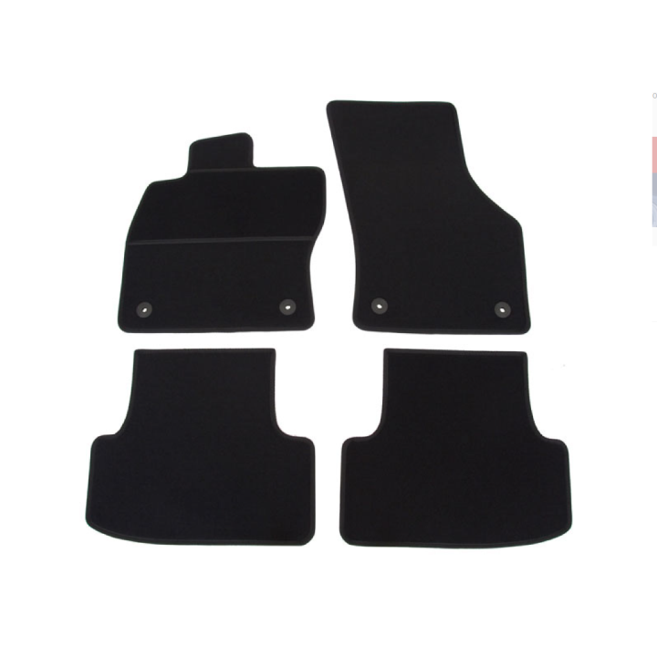 Tapis de sol auto sur mesure moquette Volkswagen Golf 7 de 2012 à 2020