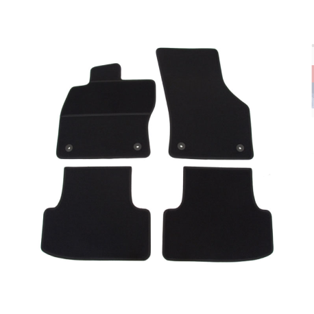 Tapis de sol auto sur mesure moquette Volkswagen Golf 8 de 2020 à aujourd'hui
