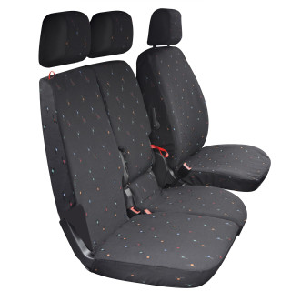 Housses de sièges sur mesure utilitaires FORD TRANSIT CONNECT De 2013 à aujourd'hui