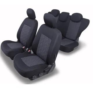 Housses sièges auto sur mesure Nissan Terrano 2 de 1993 à 2002 - 7 places et 5 portes