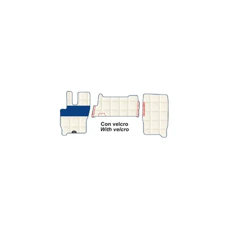 Tapis sur mesure pour poids lourds IVECO EURO CARGO