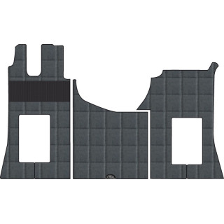 Tapis  sur mesure  pour poids lourds  MERCEDES ACTROS Cabine Giga Space / Big Space / Stream Space