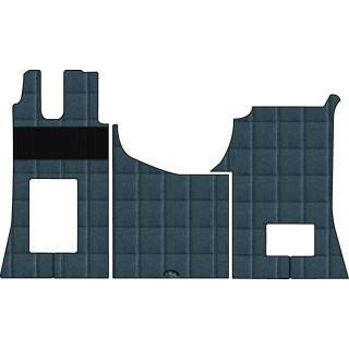 Tapis  sur mesure  pour poids lourds  MERCEDES ACTROS Cabine Giga Space / Big Space / Stream Space Siège repliable