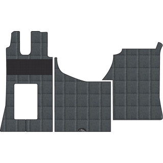 Tapis  sur mesure  pour poids lourds  MERCEDES ACTROS Cabine Giga Space / Big Space / Stream Space SOLO STAR CONCEPT