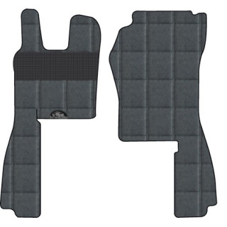 Tapis  sur mesure  pour poids lourds SCANIA SERIE G/5 STREAMLINE à partir de 2013 avec appui tete passager separé