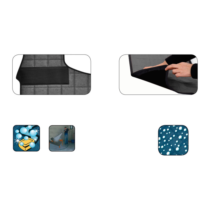 Tapis  sur mesure  pour utilitaire SPRINTER  TRACTION AVANT De 10 / 2018 à aujourd'hui