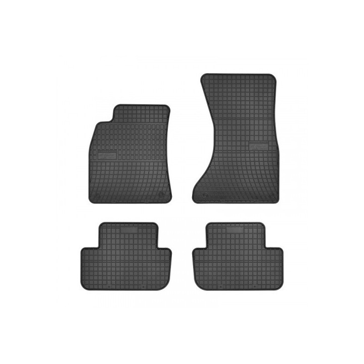 Tapis de sol auto sur mesure caoutchouc AUDI A4 de 2007 à 2015