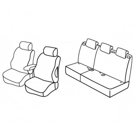 Housse Auto sur Mesure Fiat Fiorino Depuis 2008