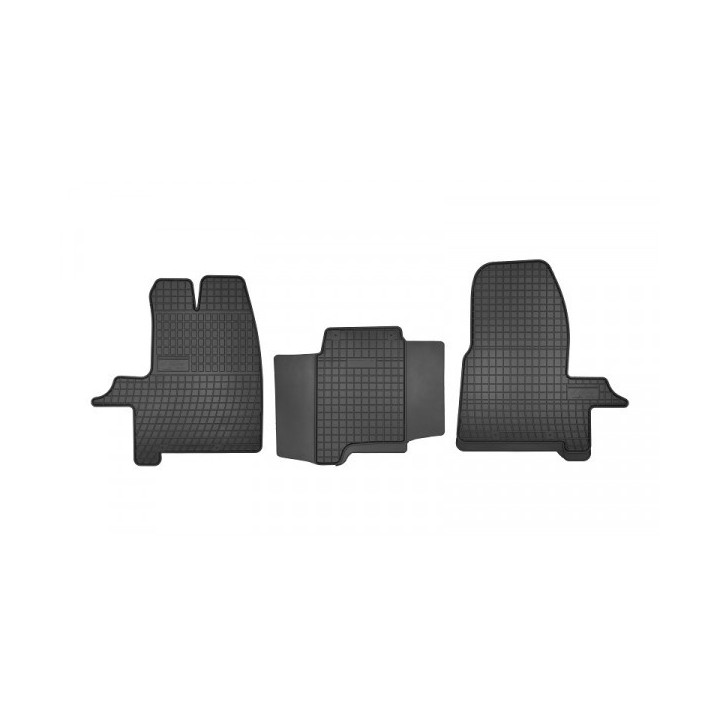 Tapis utilitaire sur mesure caoutchouc FORD TRANSIT de 2014 à aujourd'hui.