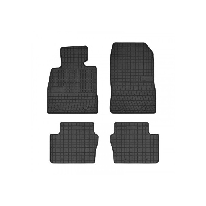 Tapis de sol auto sur mesure caoutchouc MAZDA 2 de 2015 à aujourd'hui.